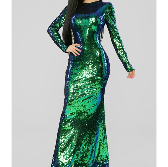 Fashion Nova Dresses & Skirts - NEW Date With The Night Sequin Dress